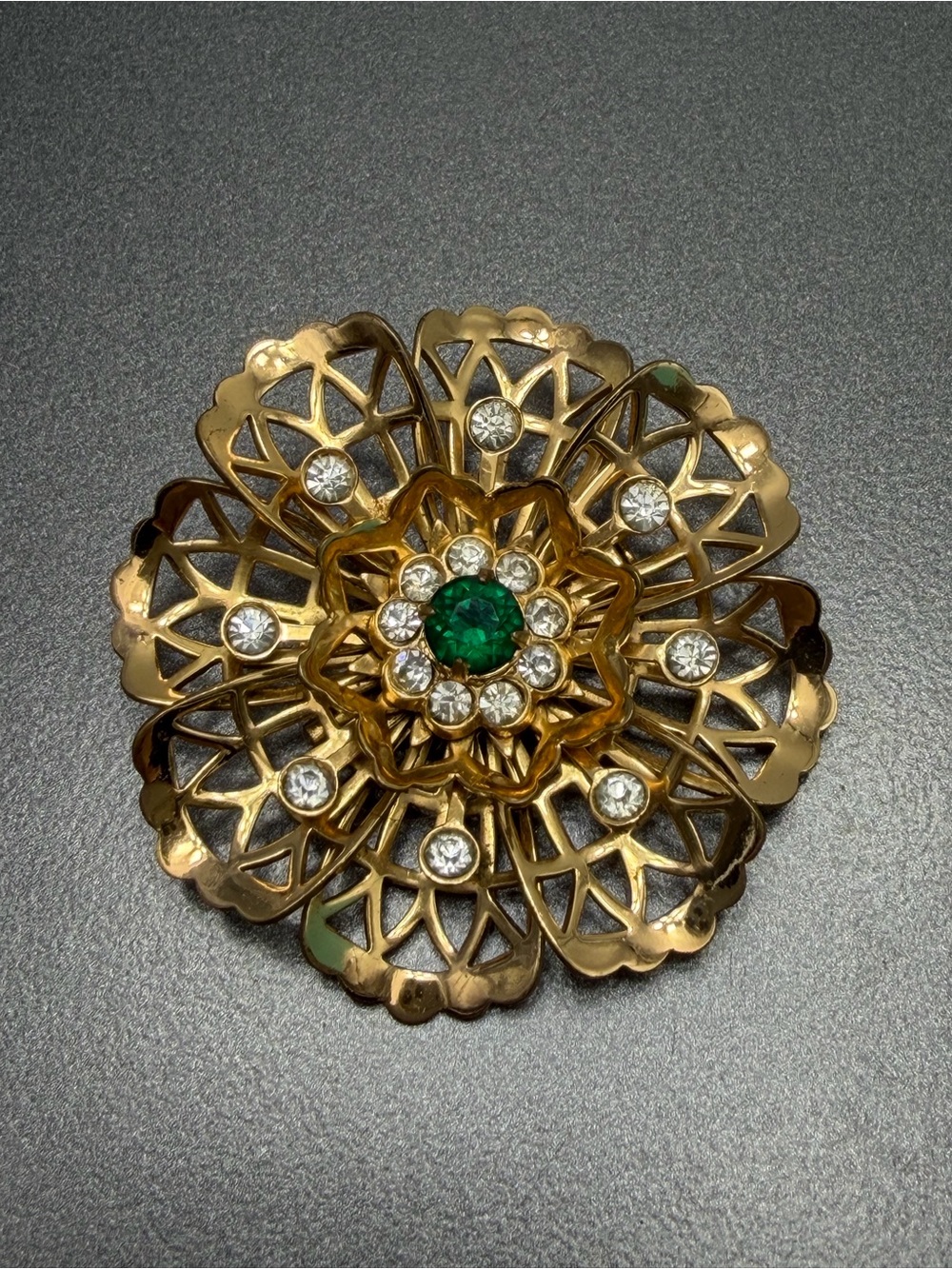 Vintage Coro Art Deco Brooch